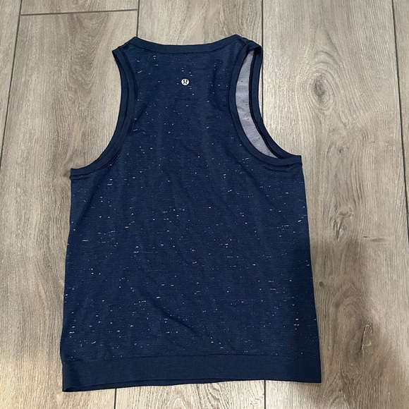 Navy Lulu Lemon Tank Top - Picture 2 of 2